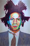 Jean Michel Basquiat (color contact 10) - Posted on Monday, March 2, 2015 by michael vigneux