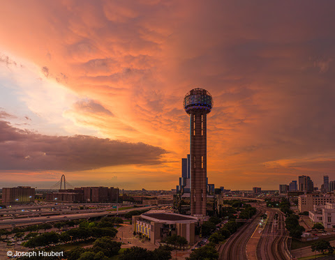 Dallas-Orange-Sky-Joseph-Haubert