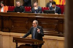 La crisis entre JxCat y ERC por el escaño de Torra sitúa la legislatura catalana en vía muerta