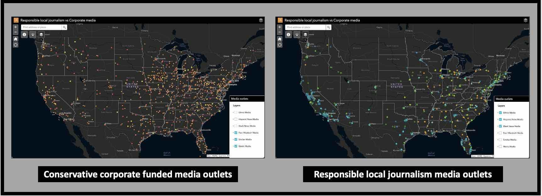Responsible local journalism counters billionaire owned mainstream media propaganda