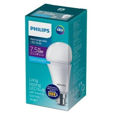 PHILIPS Emergency LED Bohlam Lampu - Cool Daylight [7.5 W]