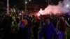 Protestul din București a degenerat în violență, 188 de persoane au fost reținute, iar amenzile au fost de peste 200.000 de lei. În țară, în timpul protestelor au fost auzite și scandări extremiste.
