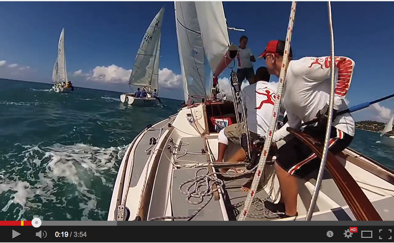 J/22 Jammin' Jamaica- Geronimo sailing video