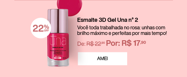 Esmalte 3D Gel Una - Una nº 2