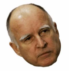 Image result for jerry brown gif