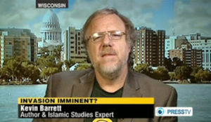 Wisconsin-based “Islamic scholar” Kevin Barrett says on state-run Iranian TV that Jews killed JFK, RFK, and JFK Jr.