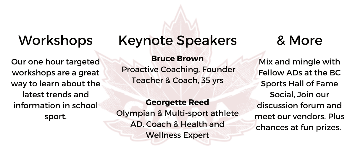One Month Left Before CIAAA Conference Register NOW! School Sport