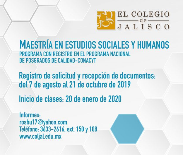 MaestrÃa en Estudios Sociales y Humanos
