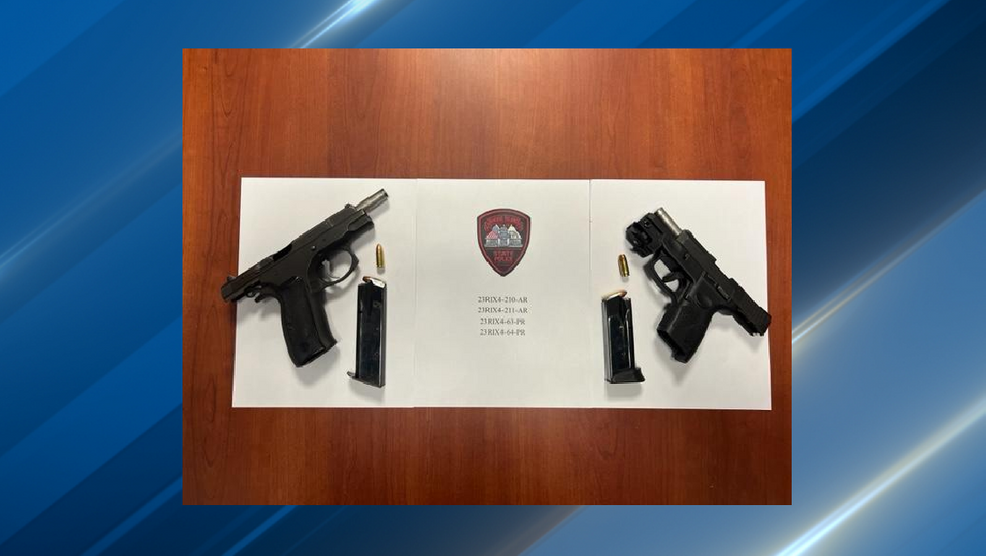  Driver runs from state troopers, loaded pistols found in vehicle in Providence