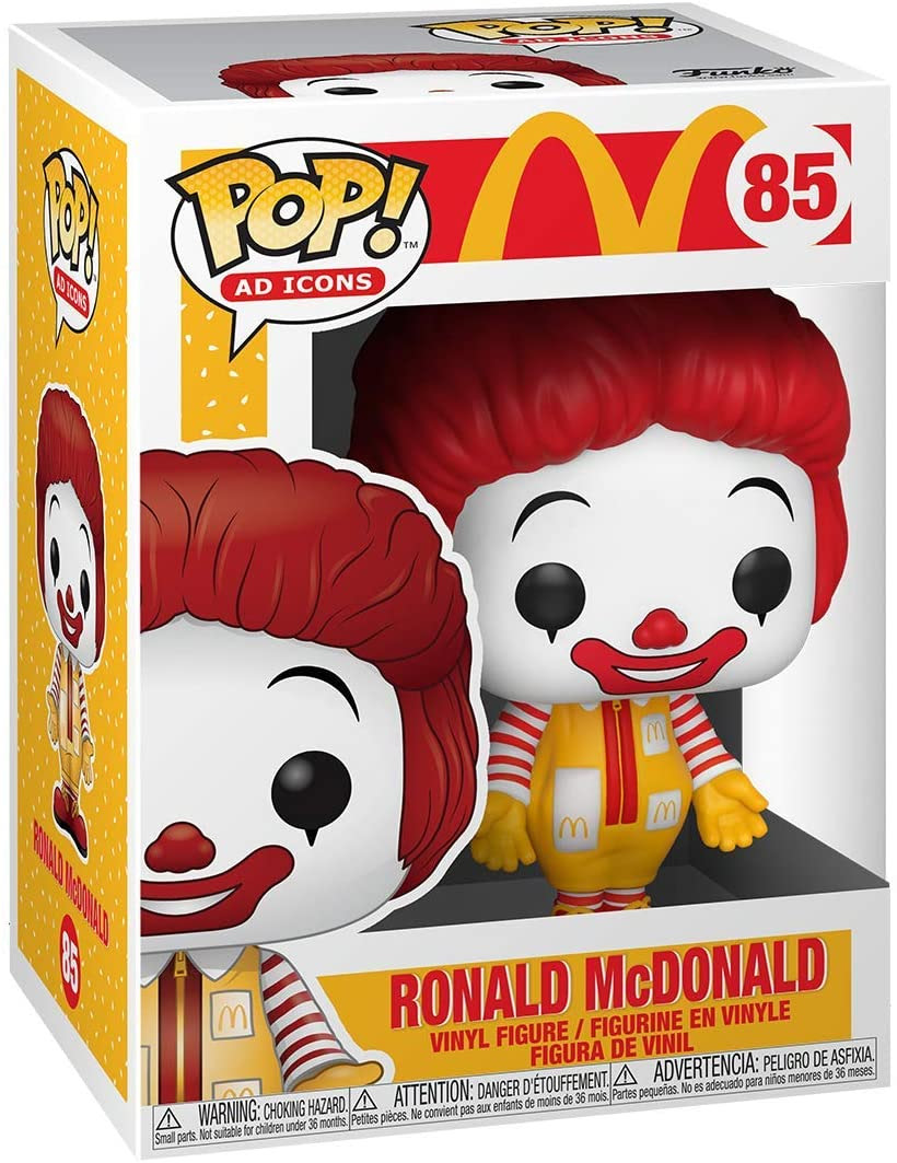 Image of Funko Pop! Ad Icons: McDonald's - Ronald McDonald