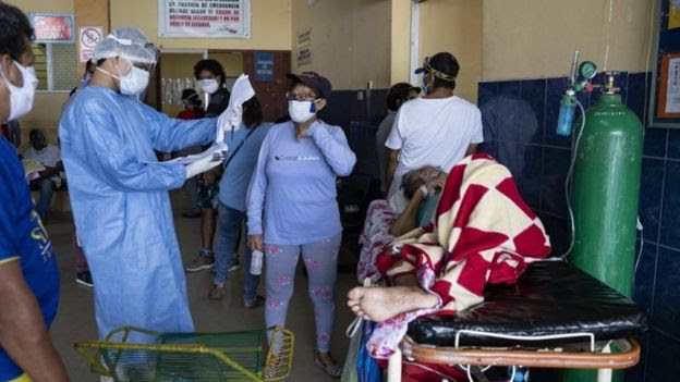 Un hospital en Perú