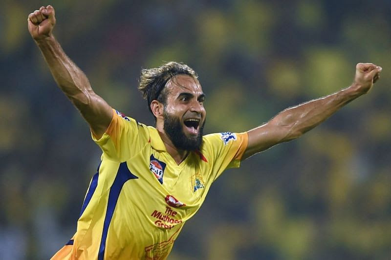 Imran Tahir from CSK topped the list of highest wicket taker with 26 wickets. (Image courtesy - IPLT20/BCCI)