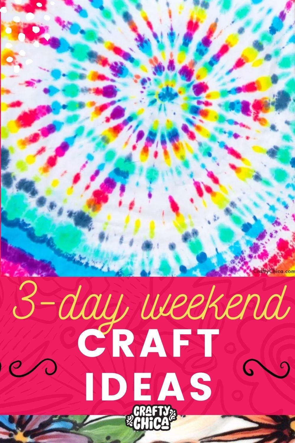 The BEST three-day weekend craft ideas! #craftychica #craftideas
