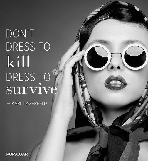 Survival of the fashionably fittest.