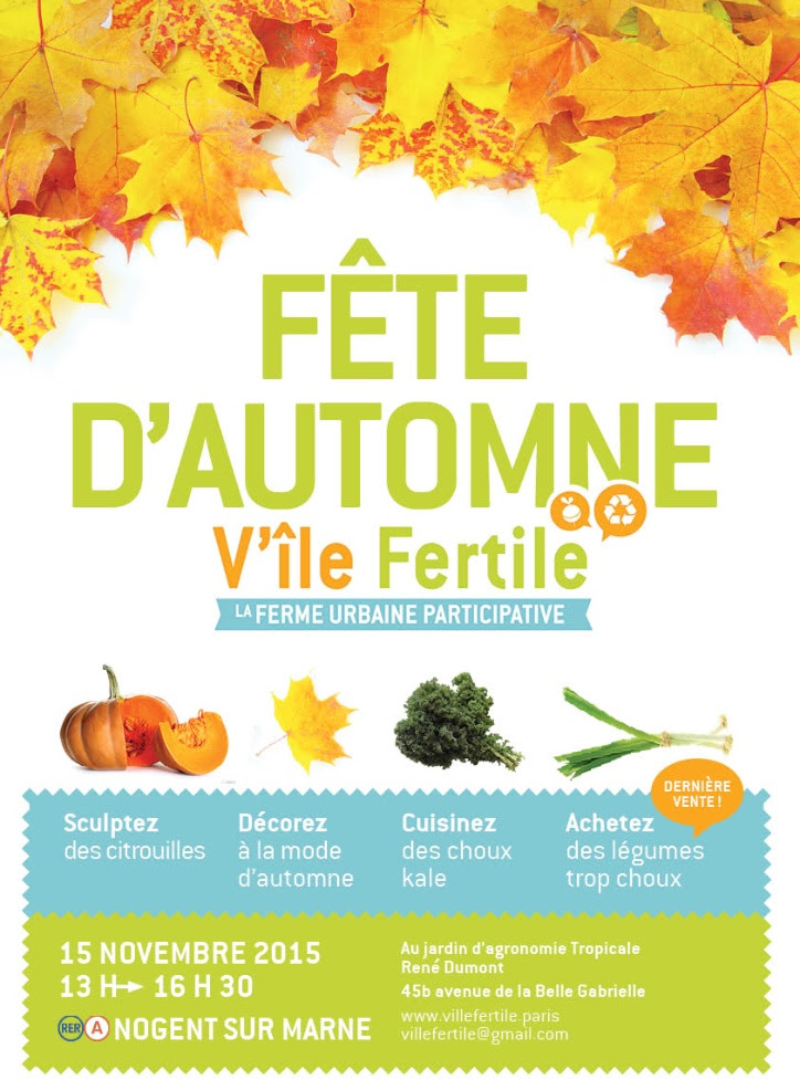 Fête d'automne à V'île Fertile