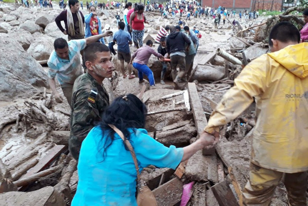 “Es una tragedia sin precedentes, (hay) cientos de familias que aún no encontramos, barrios desaparecidos”, dijo la gobernadora de Putumayo, Sorrel Aroca (EFE)