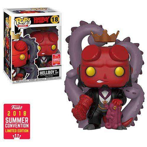 Image of Hellboy in Suit Pop! Vinyl Figure - 2018 Convention Exclusive