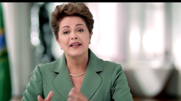 Dilma Rousseff, presidenta de Brasil.