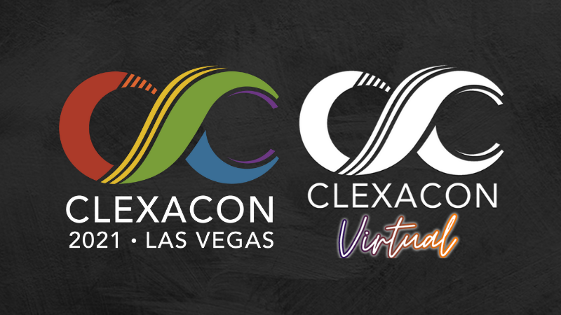 ClexaCon Las Vegas & ClexaCon Virtual logos
