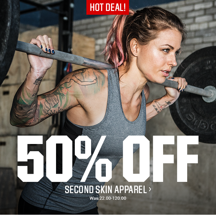 HOT DEAL! 50% OFF SECOND SKIN APPAREL | Was 22.00-120.00
