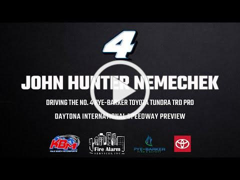 John Hunter Nemechek | Daytona International Speedway Preview
