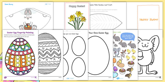 Easter Art and Craft Activity Pack