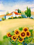 Tuscany Sunflowers - Posted on Friday, November 14, 2014 by Meltem Kilic