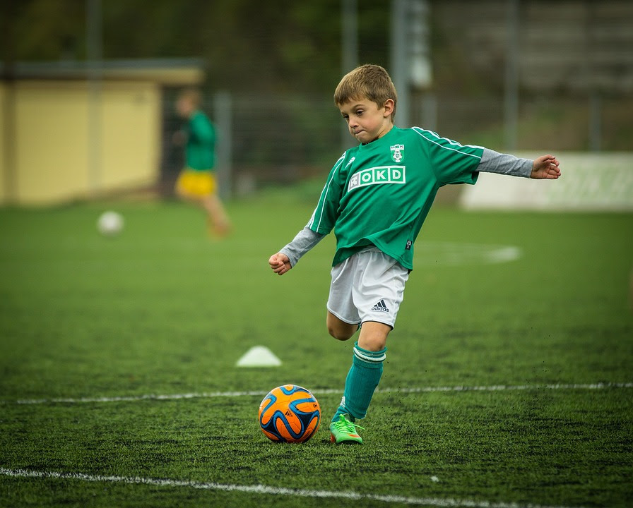 Child, Soccer, Playing, Kick, Footballer, Ball