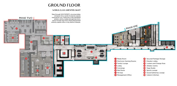 Southport Condos Amenities