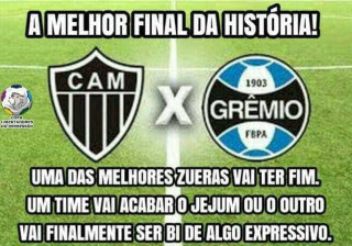 Chapecoense e final 'épica' entre Grêmio e Atlético ganham os
memes