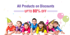 All products on Disocunta upto 80% off