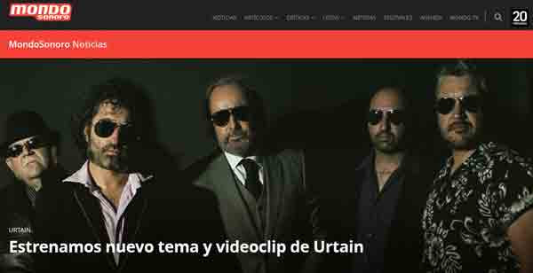Mondo Sonoro estrena videoclip Lejos de las Sombras de URTAIN