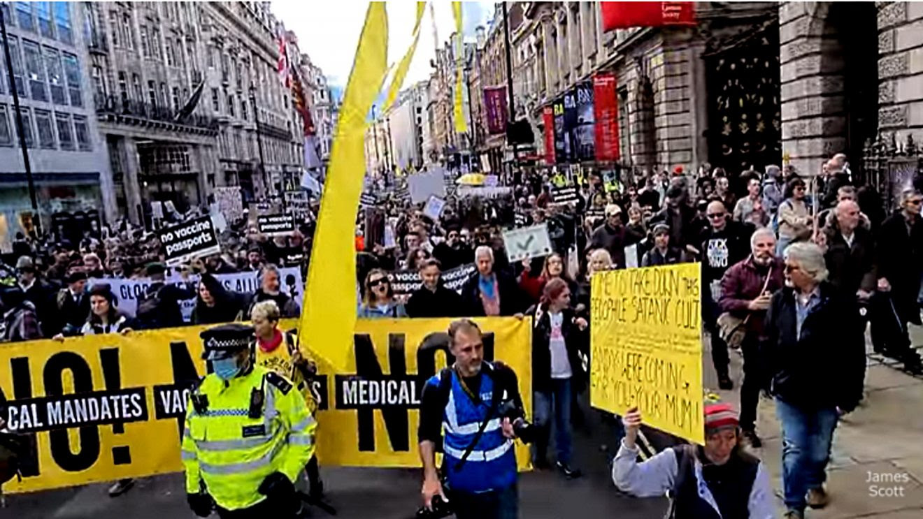 Freedom March, Highlights, London, 30th Oct 2021 London-1320x743