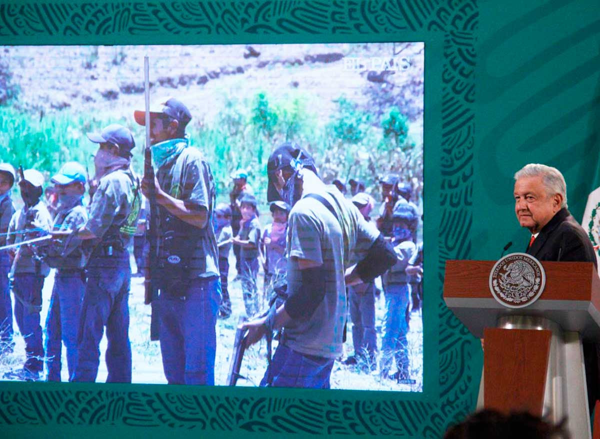 ‘¡No se debe usar a niños!’: López Obrador a autodefensas ‘¡No se debe usar a niños!’: López Obrador a autodefensas