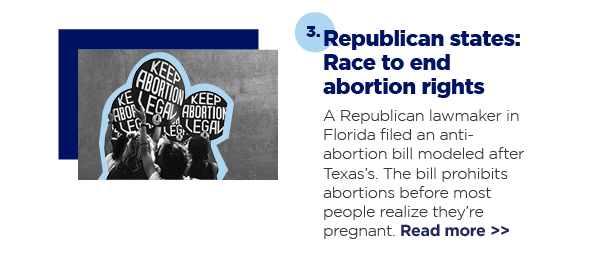 3. Republican states: Race to end abortion rights