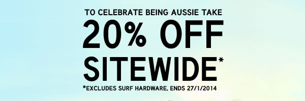 Save 20% Off Sitewide + 60% OFF Sale Items Standard Delivery On All Orders Over $30 in Australia at Box13.com.au