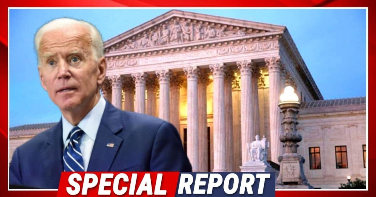 Supreme Court Packing Crushed - But Biden Lets His Sinister Plan Slip Out