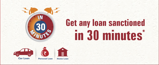 Experience our Express Loan service & get any loan sanctioned in 30  minutes!!!!