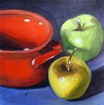 Apples and bowl - Posted on Wednesday, November 19, 2014 by Dipali Rabadiya