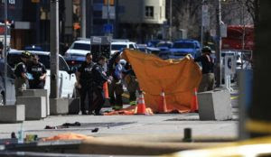 Update:  9 confirmed dead, 16 injured in Toronto after driver ploughs into pedestrians