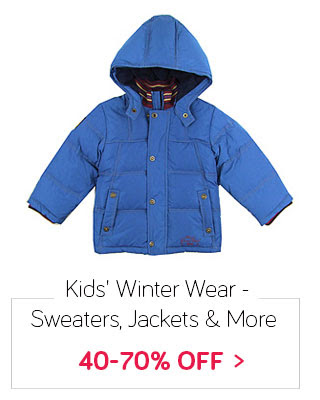 Kids' Winter Wear - Sweaters | Jackets & More 