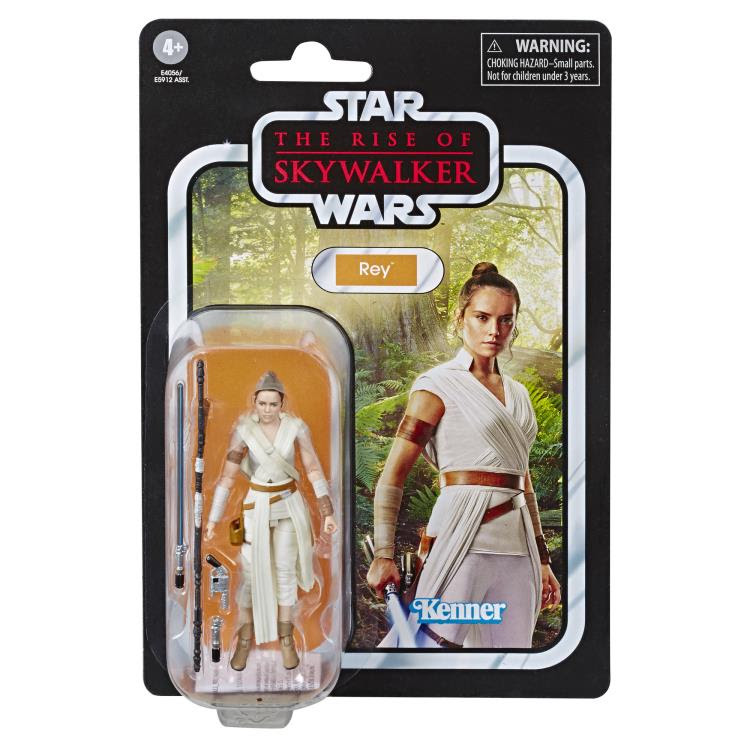 Image of Star Wars The Vintage Collection Wave 1 (ROS) - Rey With D-O - DECEMBER 2019