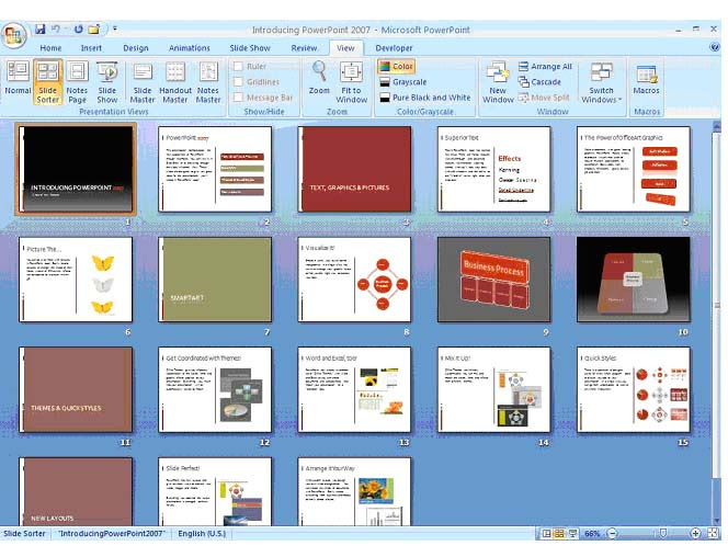 PowerPoint 2007 Presentations