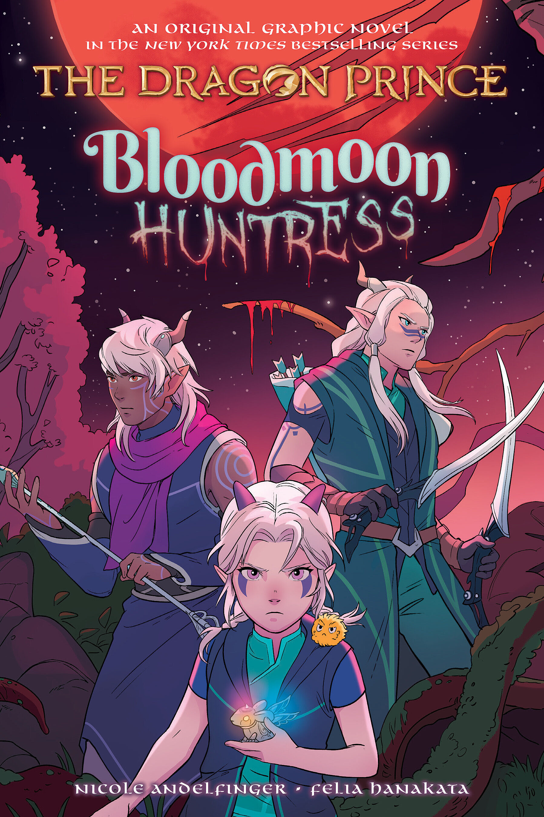 pdf download Bloodmoon Huntress: A Graphic Novel (The Dragon Prince Graphic Novel #2)