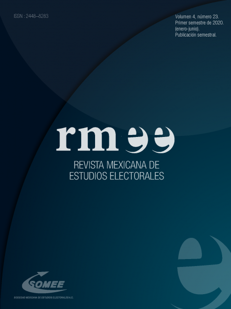 Revista Mexicana de Estudios Electorales, vol. 4, núm. 23