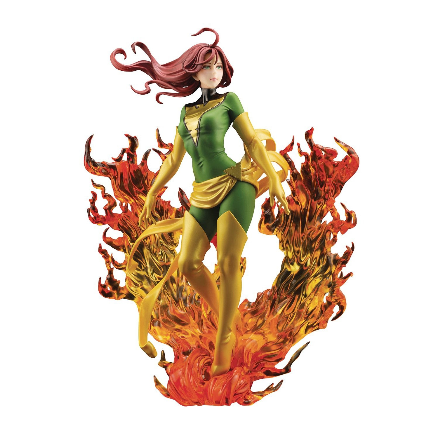 Image of Marvel Phoenix Rebirth Bishoujo Statue - New York Comic-Con 2020 Previews Exclusive Statue - JANUARY 2021