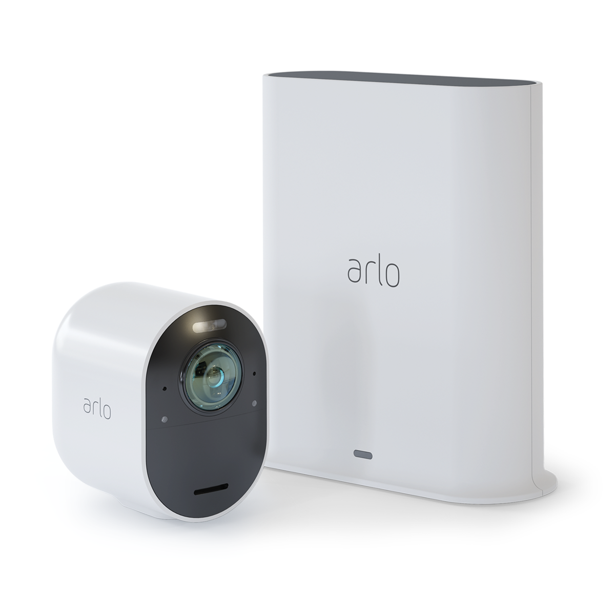 ArloUltra_CameraAndSmartHub.134220 Arlo annonce la disponibilité du système de caméra sans fils Arlo Ultra 4K HDR