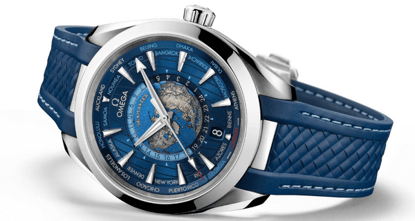 Omega aqua best sale terra worldtimer review