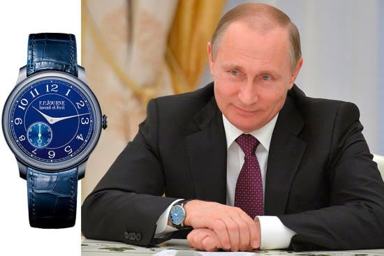 نسي ساعته.. شاهد كيف سخر مسؤول أوكراني من بوتين