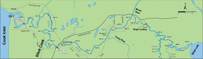 Kenai River Early-Run King Salmon Sport Fishing is Closed